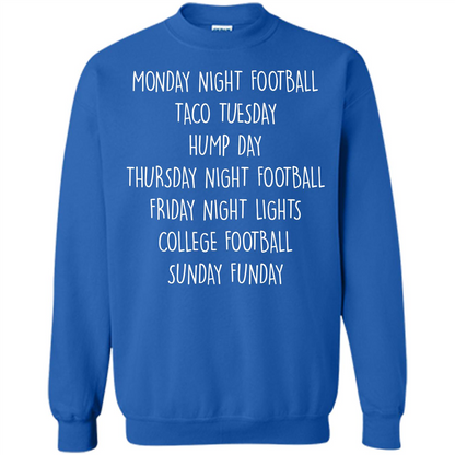 Football T-shirt Monday Night Football Taco Tuesday Royal