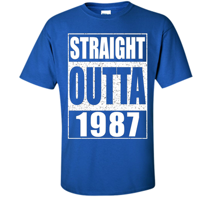 Straight Outta 1987 T-shirt Royal