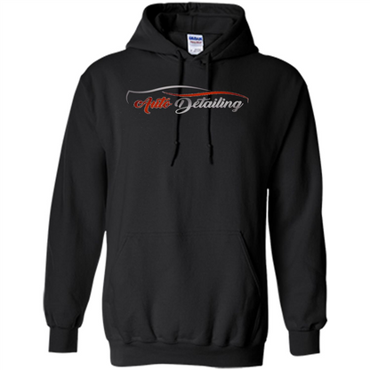 Auto Detailing Shirt Red And Black Orange