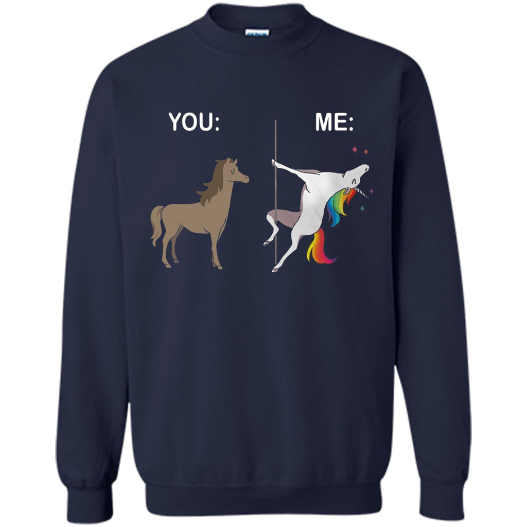 Cute Unicorn You And Me T-shirt Navy