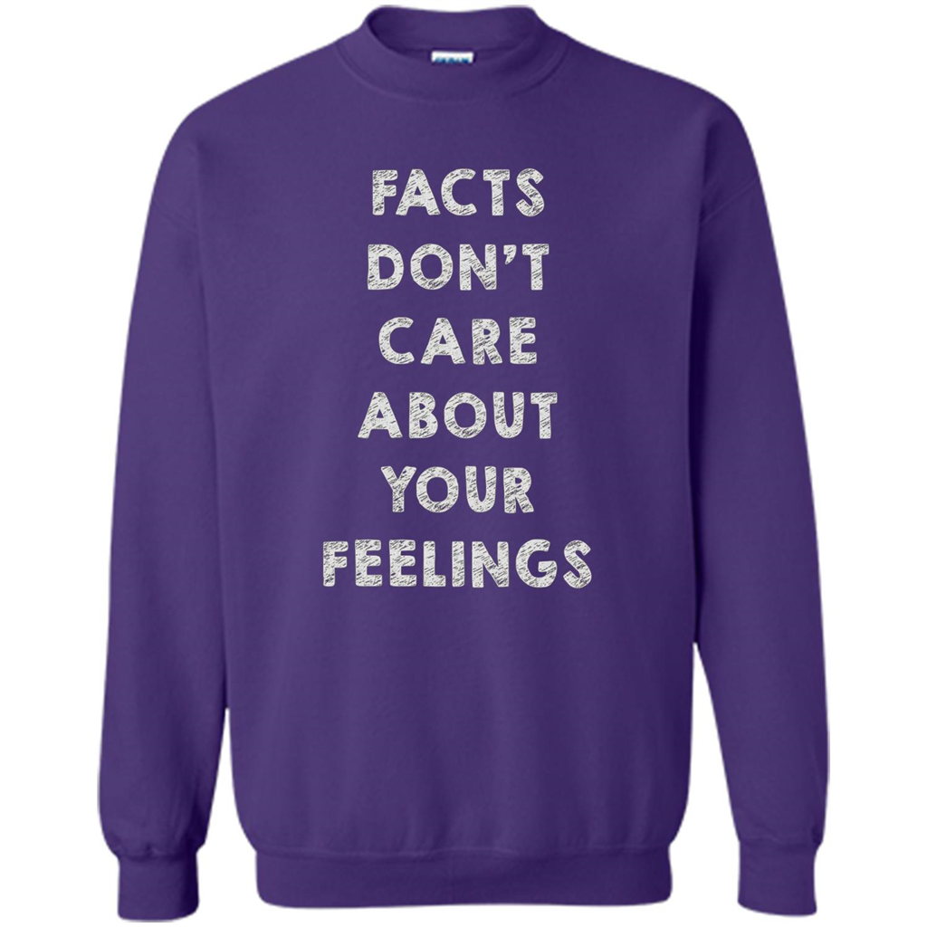 Facts Don't Care About Your Feelings T-Shirt Purple
