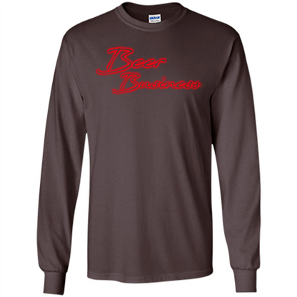Beer T-shirt Beer Business Dark Chocolate