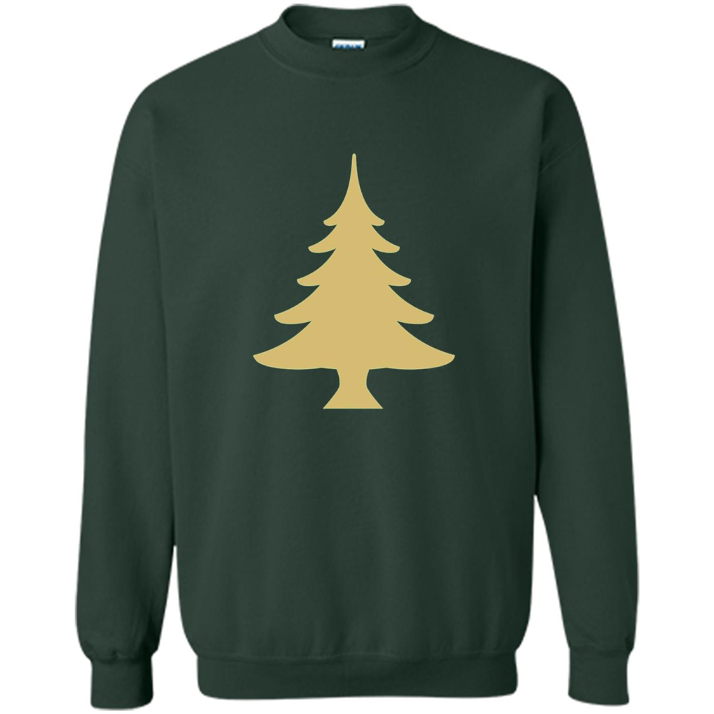 Christmas Tree T-shirt Xmas Tree T-shirt Forest Green