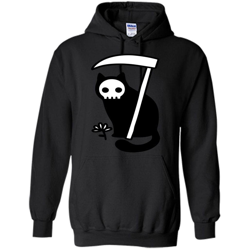 Cat Grimm Reaper T-shirt Black