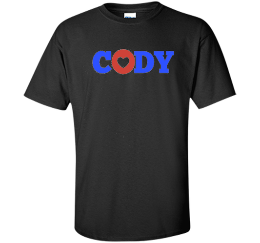 Baseball T-shirt Cody T-shirt Black