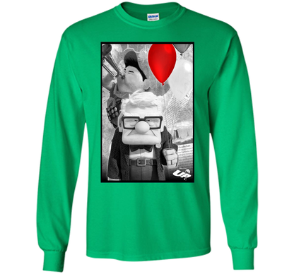 Disney Pixar UP Carl Russell T-shirt, disney pixar shirts, up shirts, up tshirts, up fan shirts, carl shirts, love carl shirts, love carl russell shirts, russell fan shirts Irish Green