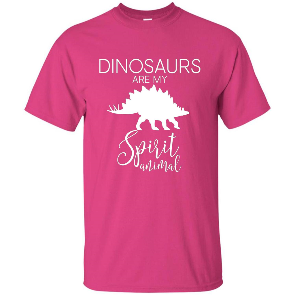 Dinosaur T-Shirt Dinosaurs Are My Spirit Animal Heliconia