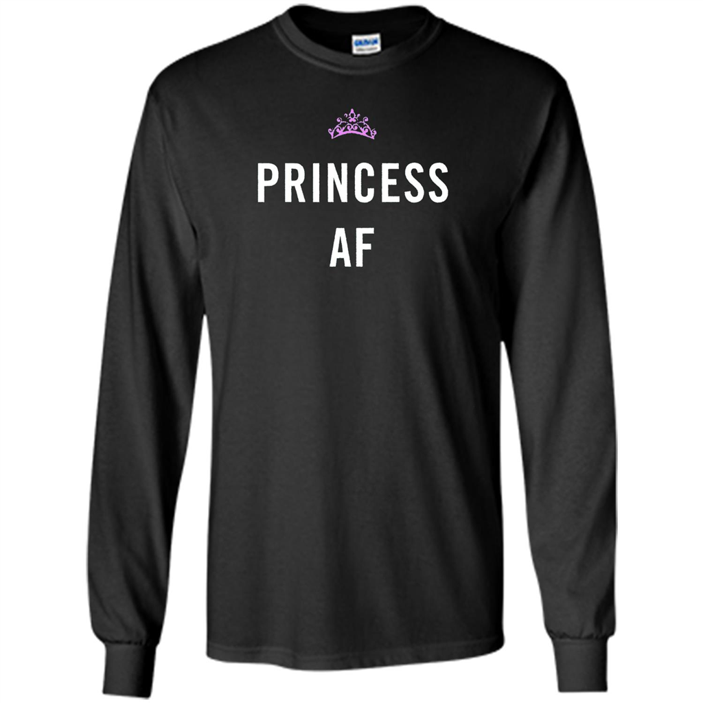 Women's Princess T-shirt Princess AF Black