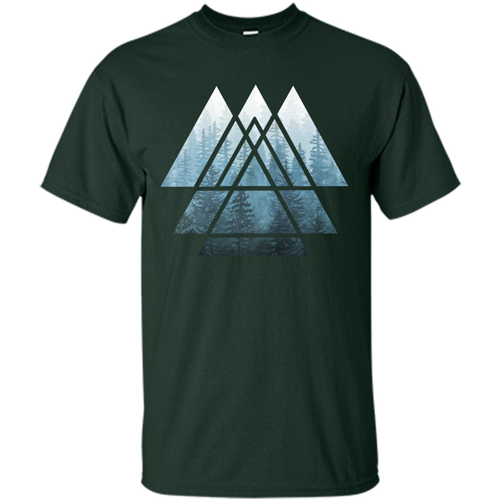 Misty Forest T-shirt Forest Green
