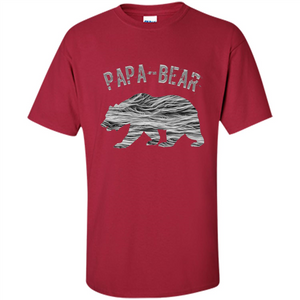 Fathers Day T-shirt Papa Bear
