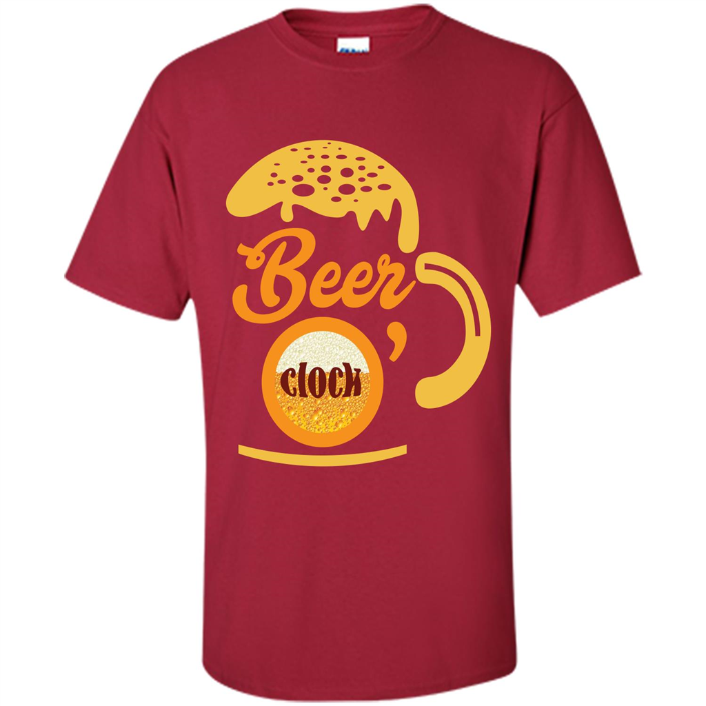Beer T-shirt Beer O’clock Cardinal