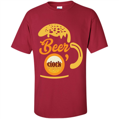 Beer T-shirt Beer O’clock Cardinal
