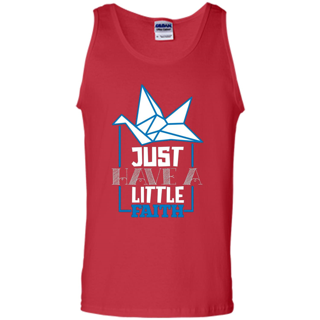 Movie Lover Shirt Just Have A Little Faith T-shirt Red