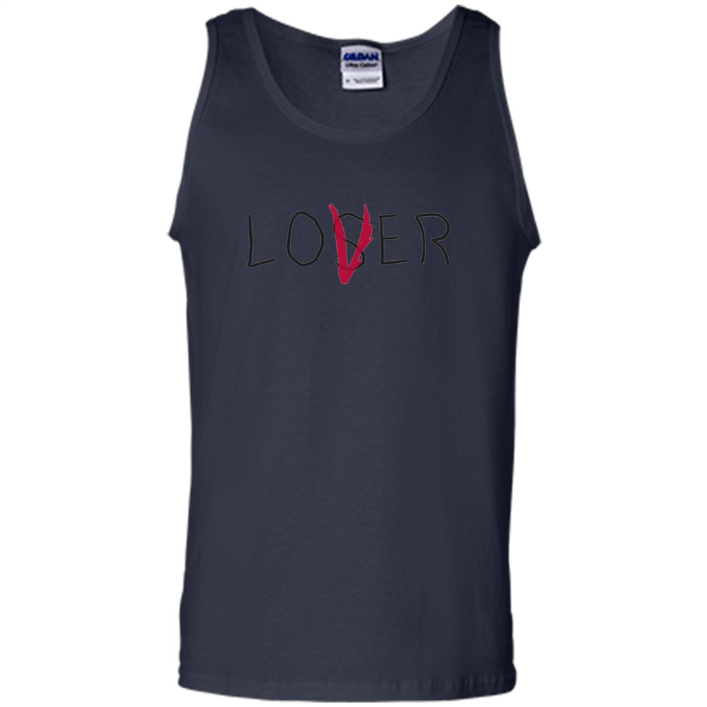 Motivational T-shirt Loser Lover T-shirt Navy