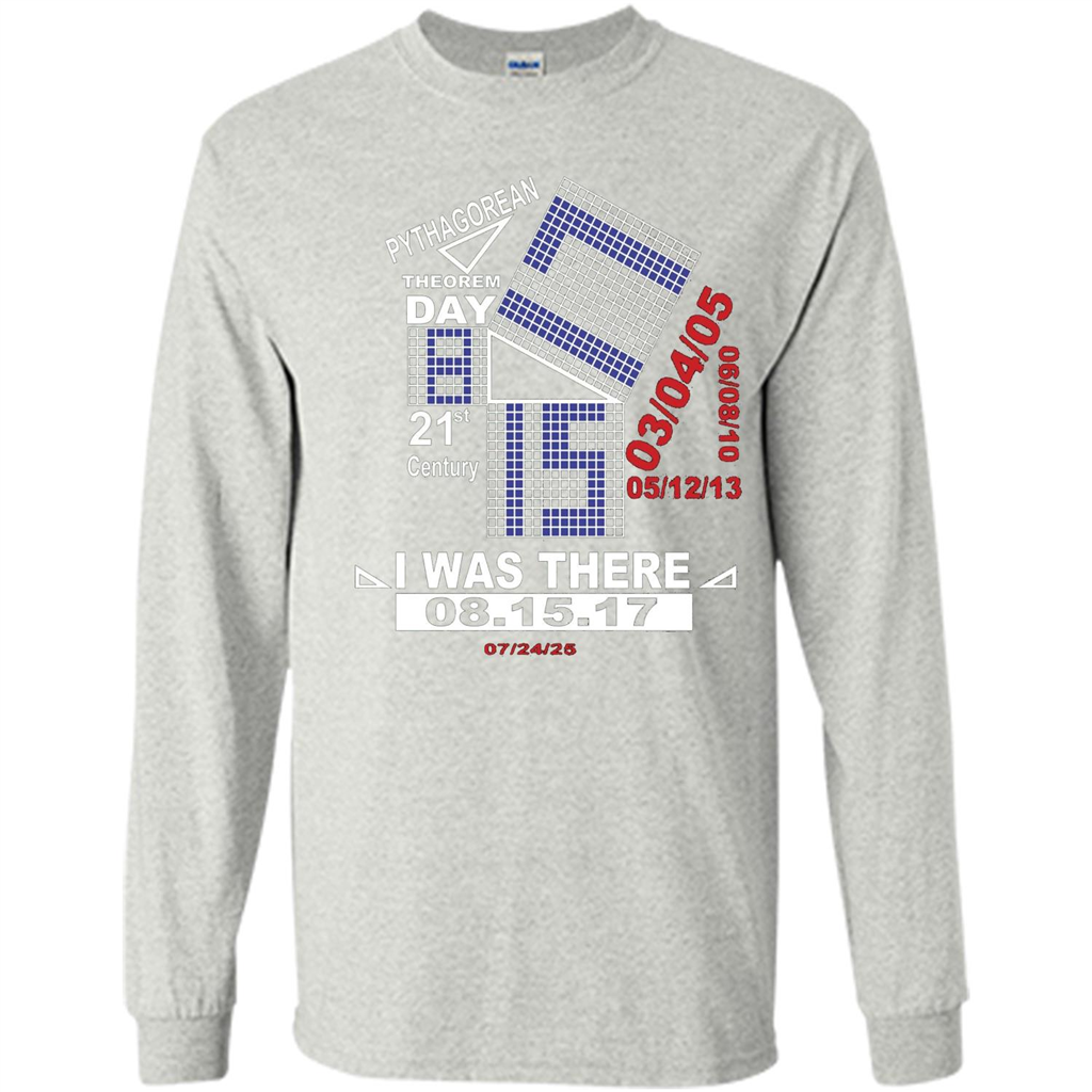 Pythagorean Theorem day T-shirt Ash