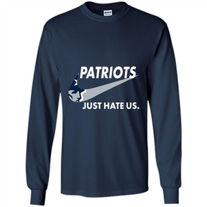 American Football T-shirt Just Hate Us