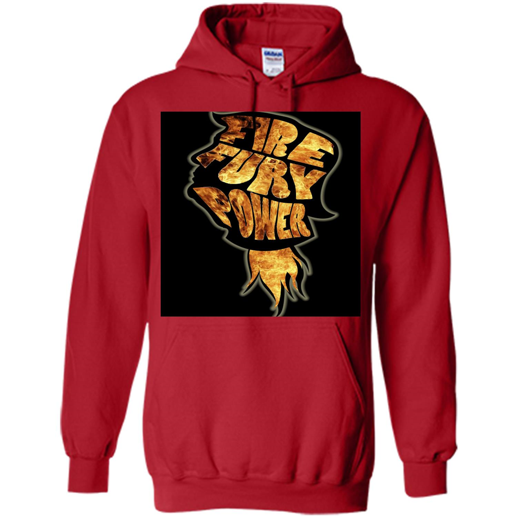 Fire Fury Power T-shirt Red