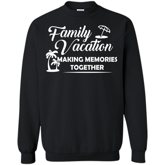 Family Vacation Making Memories Together T-shirt Black