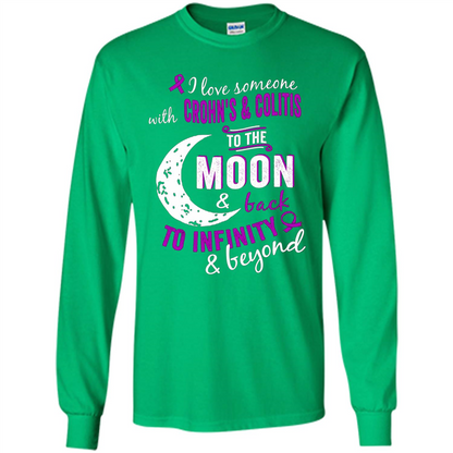 Crohn's and Colitis Awareness T-shirt Irish Green