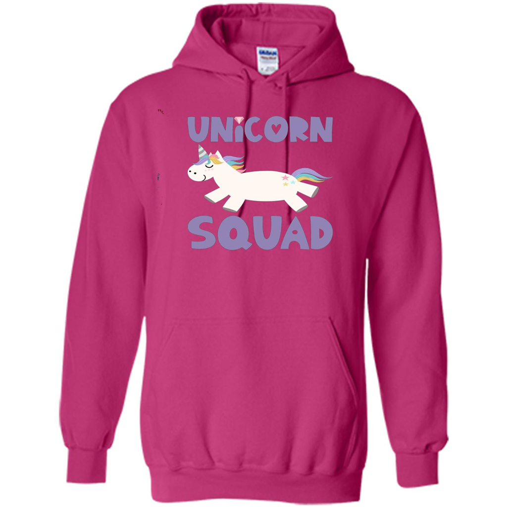 Unicorn Squad T-shirts Rainbow Fantasy Gift Princess Costume T-shirt Heliconia