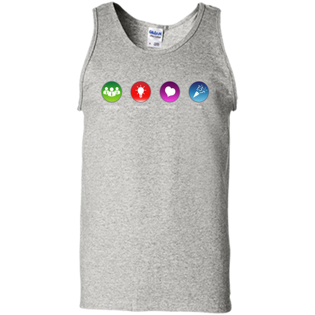 Values Icons T-shirt Ash
