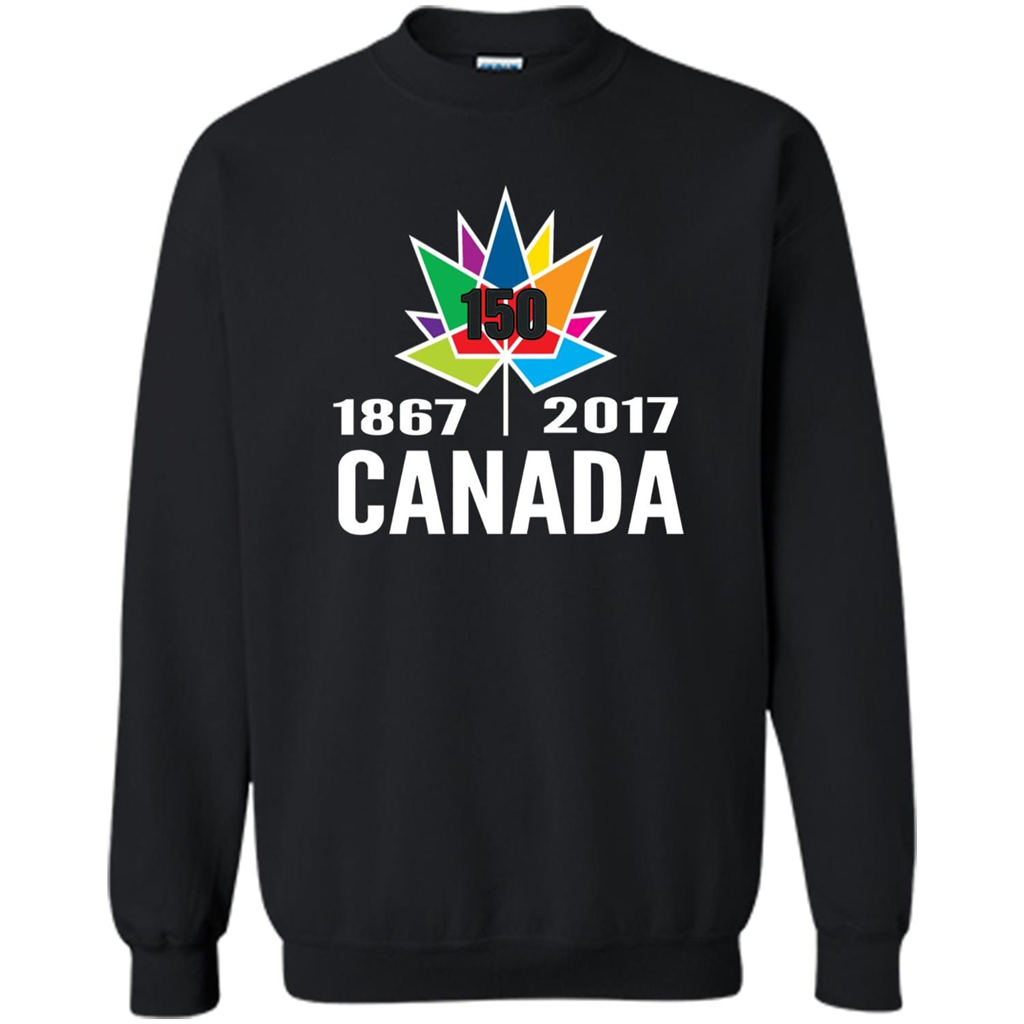 CANADA T-shirts Canada 150 Years Black