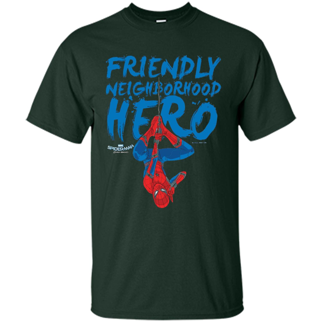 Homecoming Friendly Neighborhood Hero T-shirt Forest Green