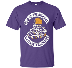 Truck Driver T-shirt Sons Of The Highway T-shirt