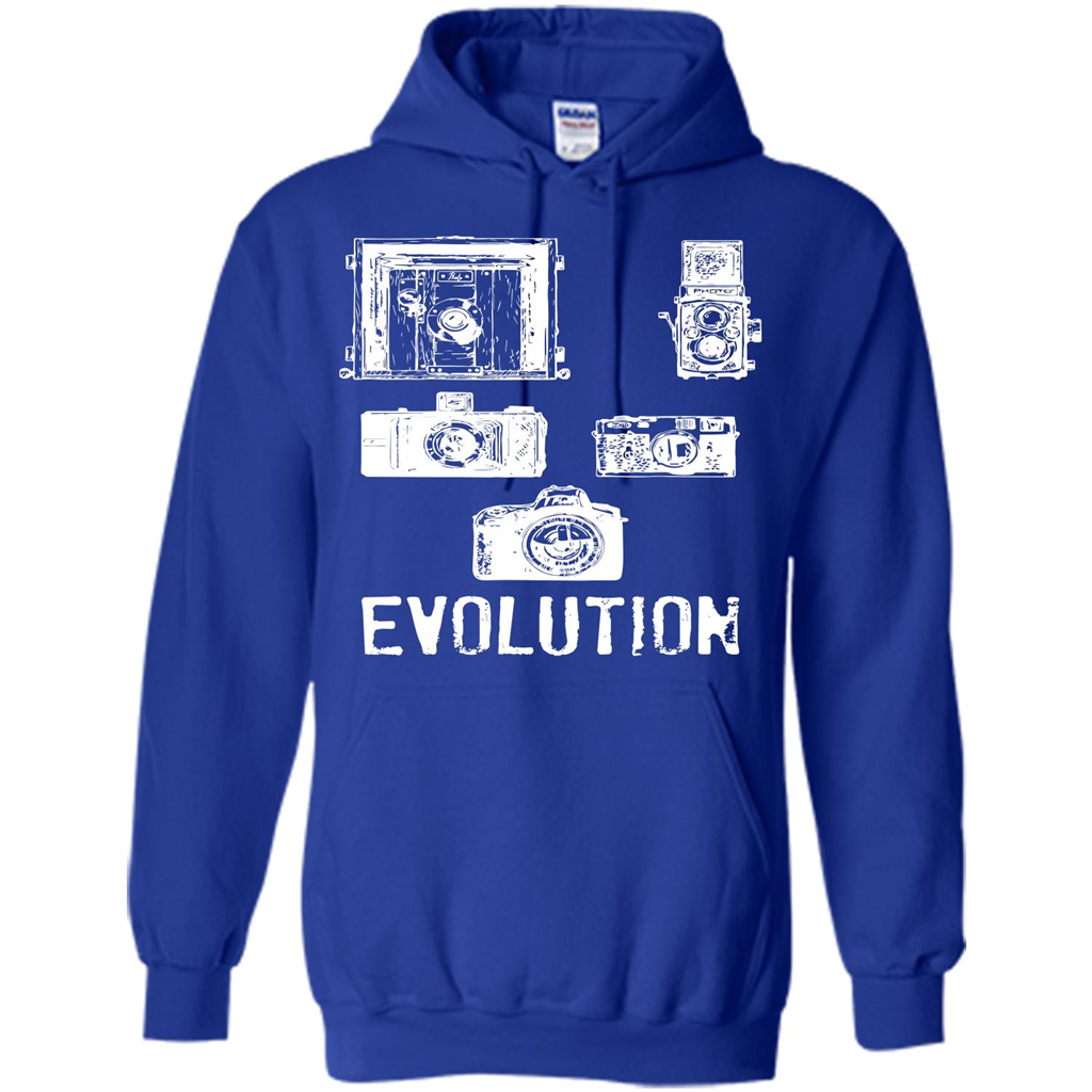 Photographer T-shirt Evolution T-shirt Royal