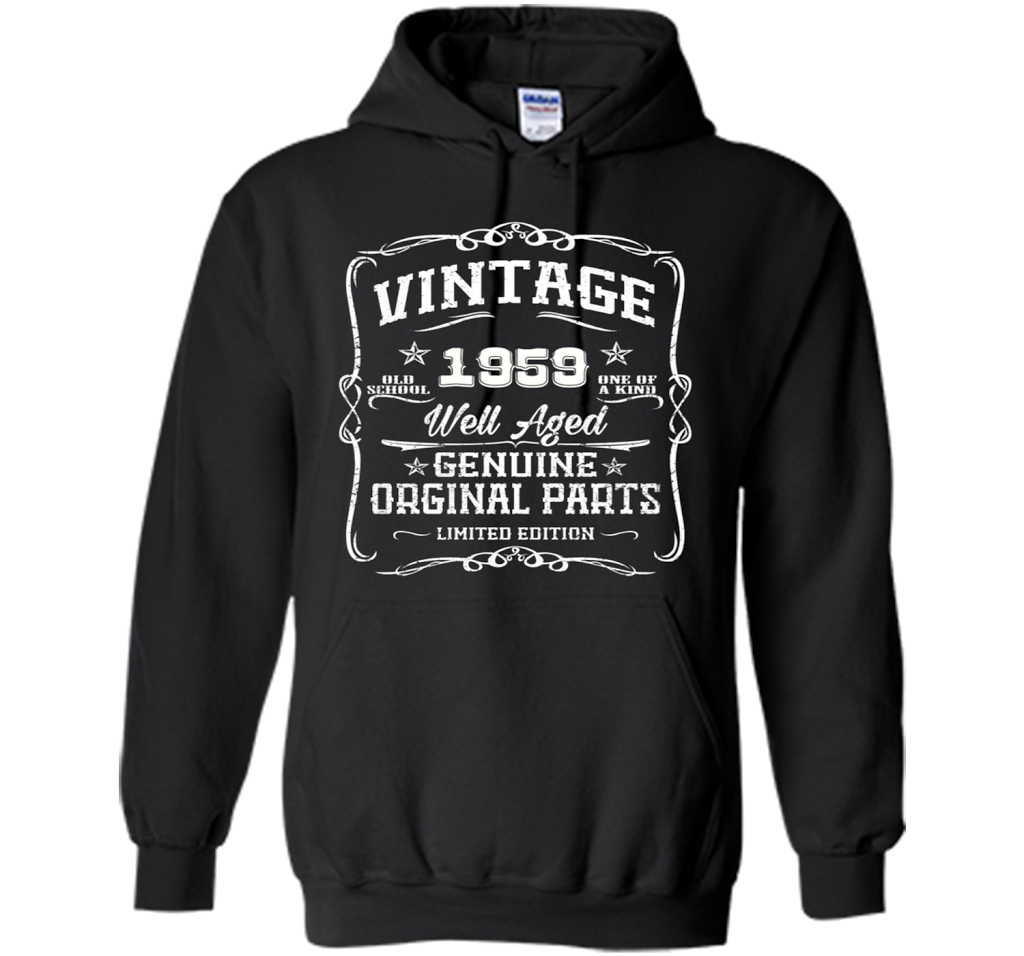 Made In 1959 58th Birthday 58 Years Old Gift T-Shirt shirt Black
