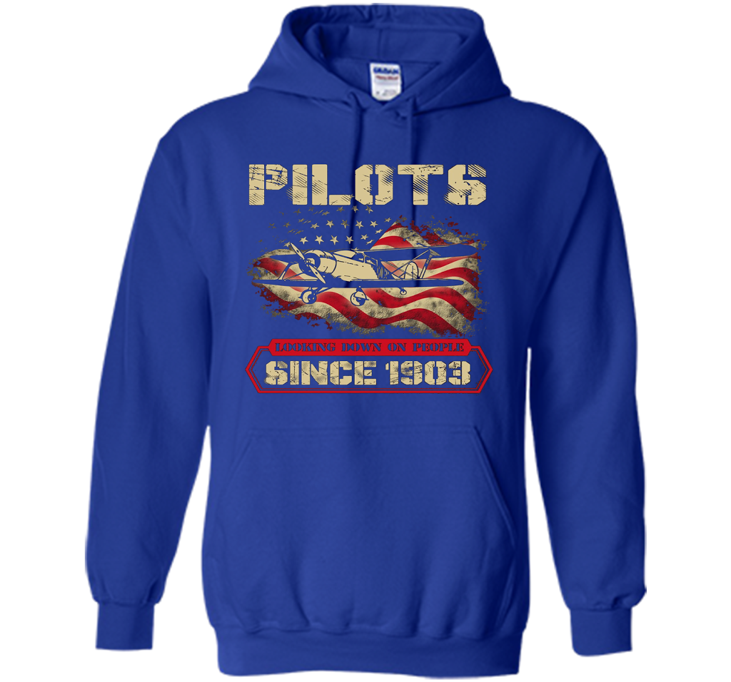 Pilots Looking Down On People Since 1903 T-shirt Royal