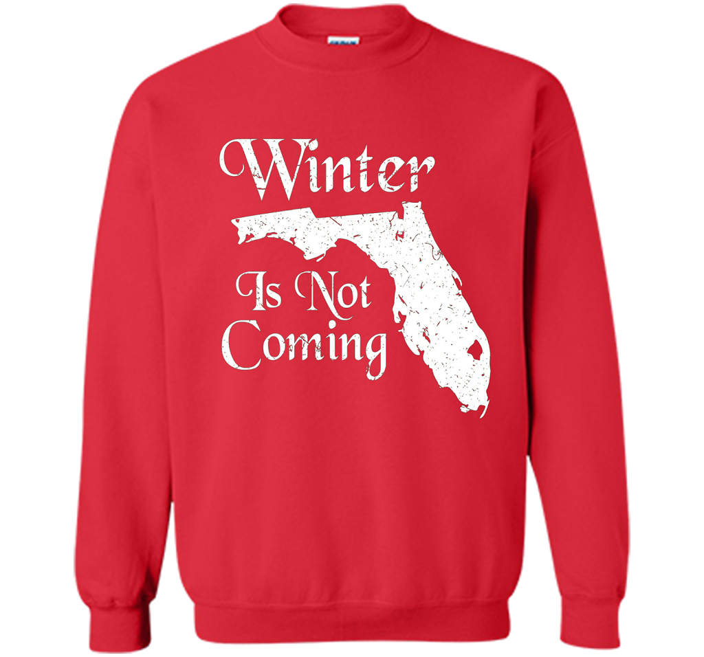 Florida T-shirt Winter Is Not Coming Red
