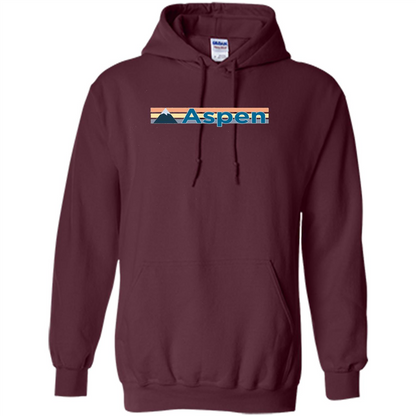Aspen Retro Mountain T-shirt