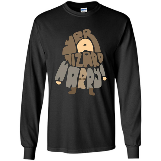 Movies T-shirt Yer A Wizard Harry Black