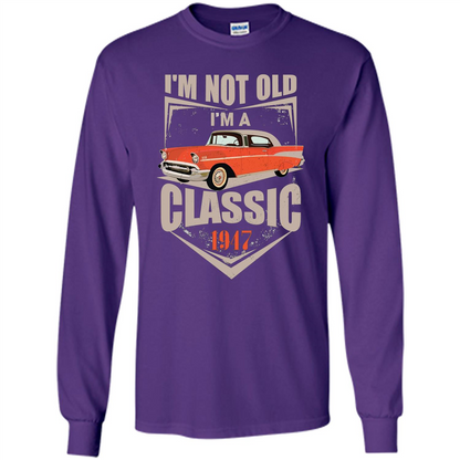 I'm Not Old I'm A Classic 1947 T-shirt Purple
