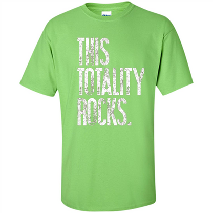 This Totality Rocks T-shirt Lime