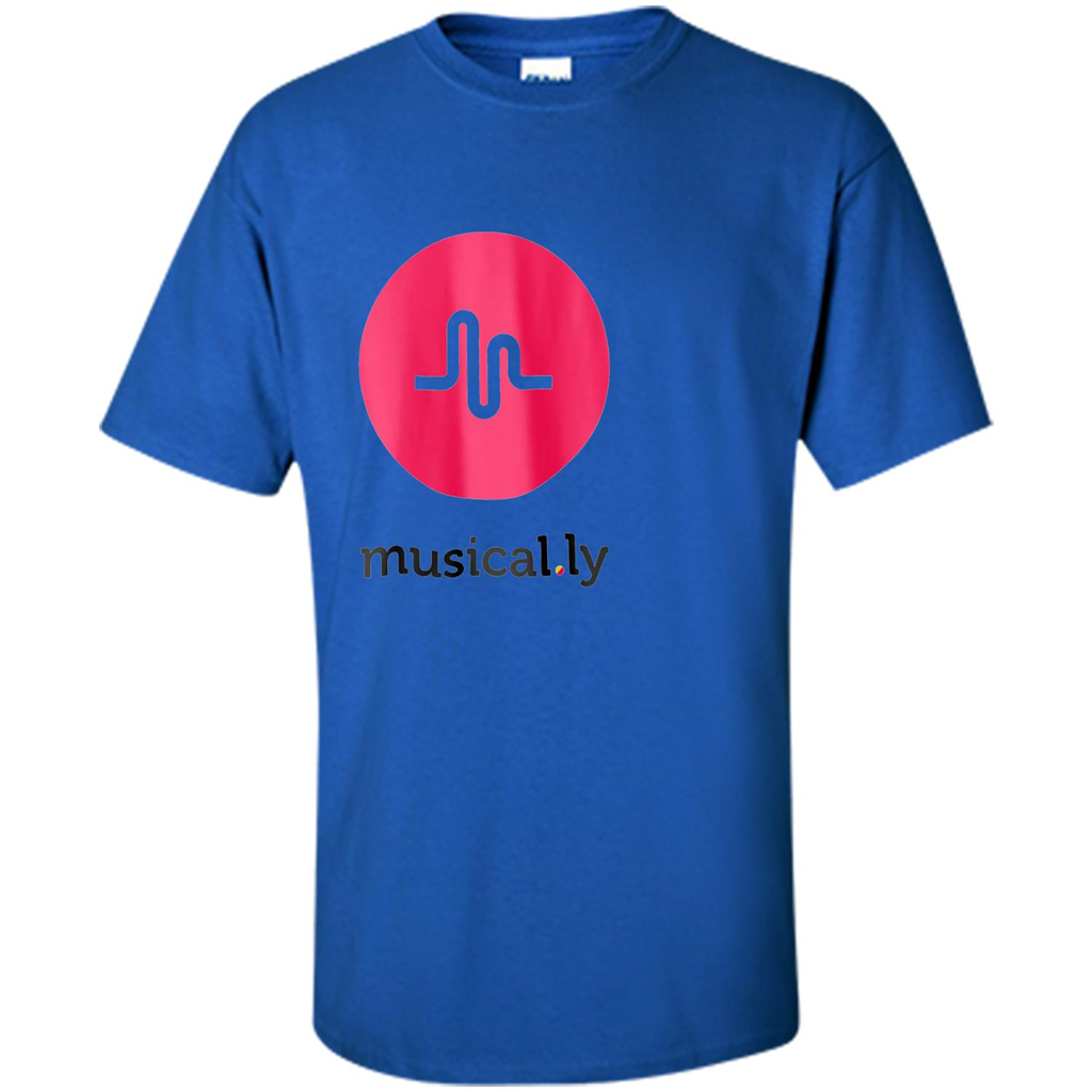 Musical.ly T-Shirt Royal