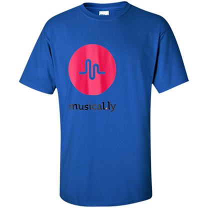 Musical.ly T-Shirt Royal