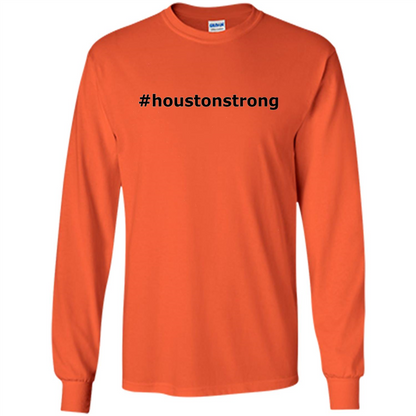 Houston Strong T-shirt Orange