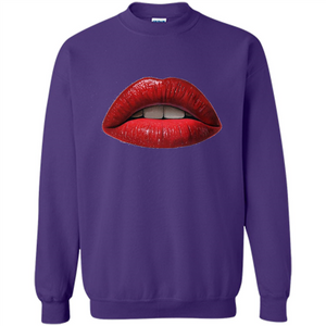 Red Lips T-shirt with Red Lips Art T-shirt