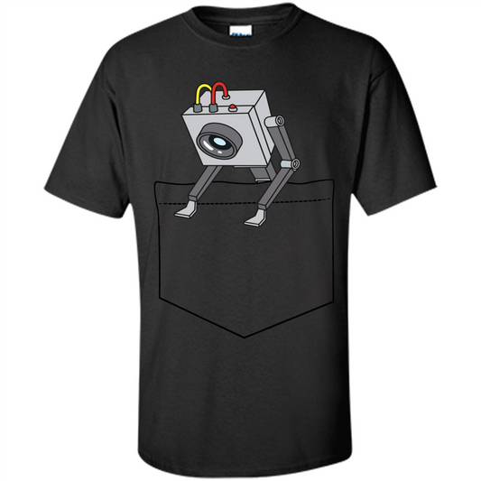 Pocket Robot T-shirt Black