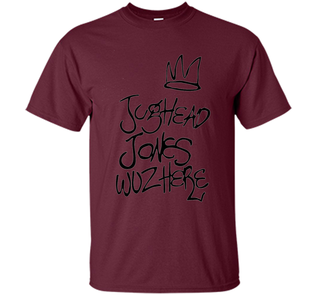 JUGHEAD WUZ HERE T-Shirt t-shirt Maroon