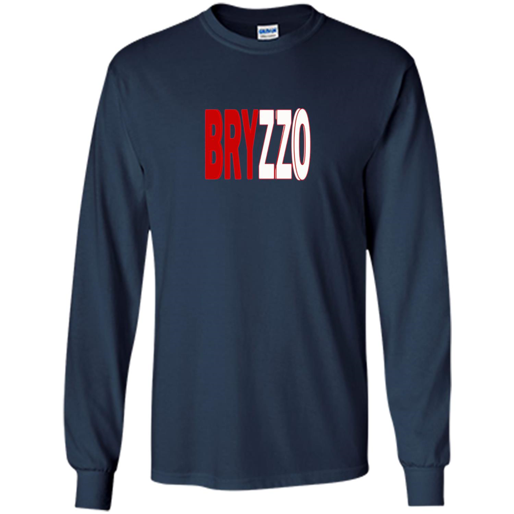 Bryzzo Bryant and Rizzo Funny Baseball T-shirt Navy