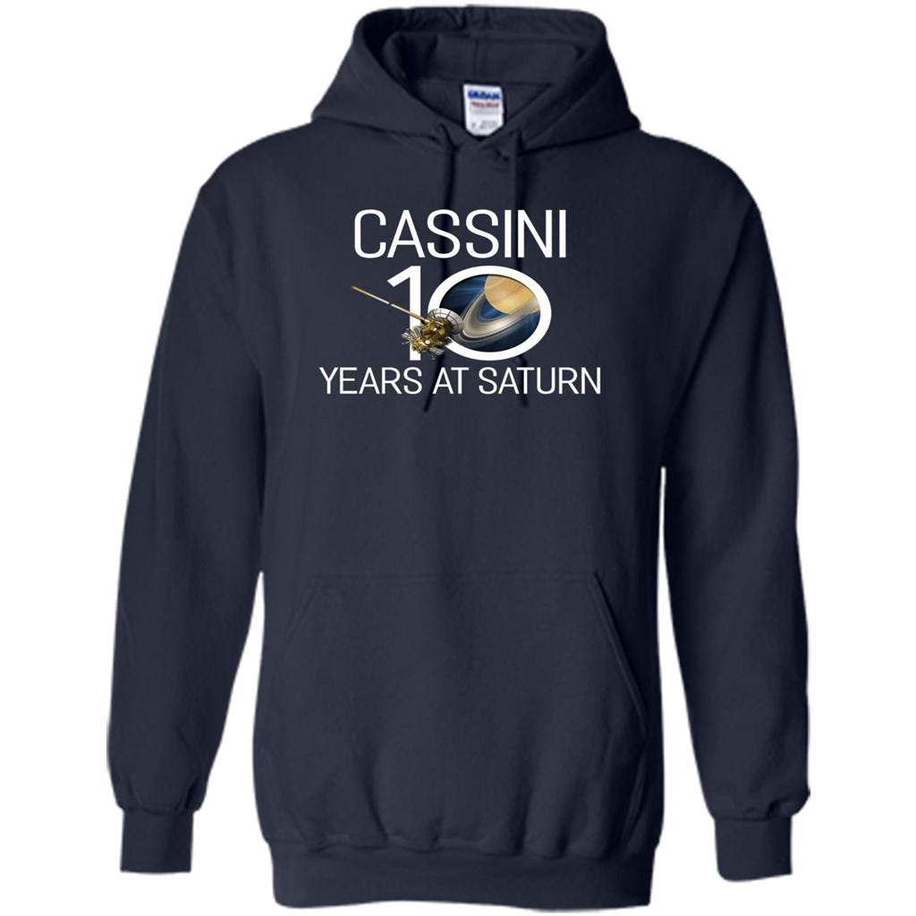 Cassini 10 Years at Saturn T-shirt Navy