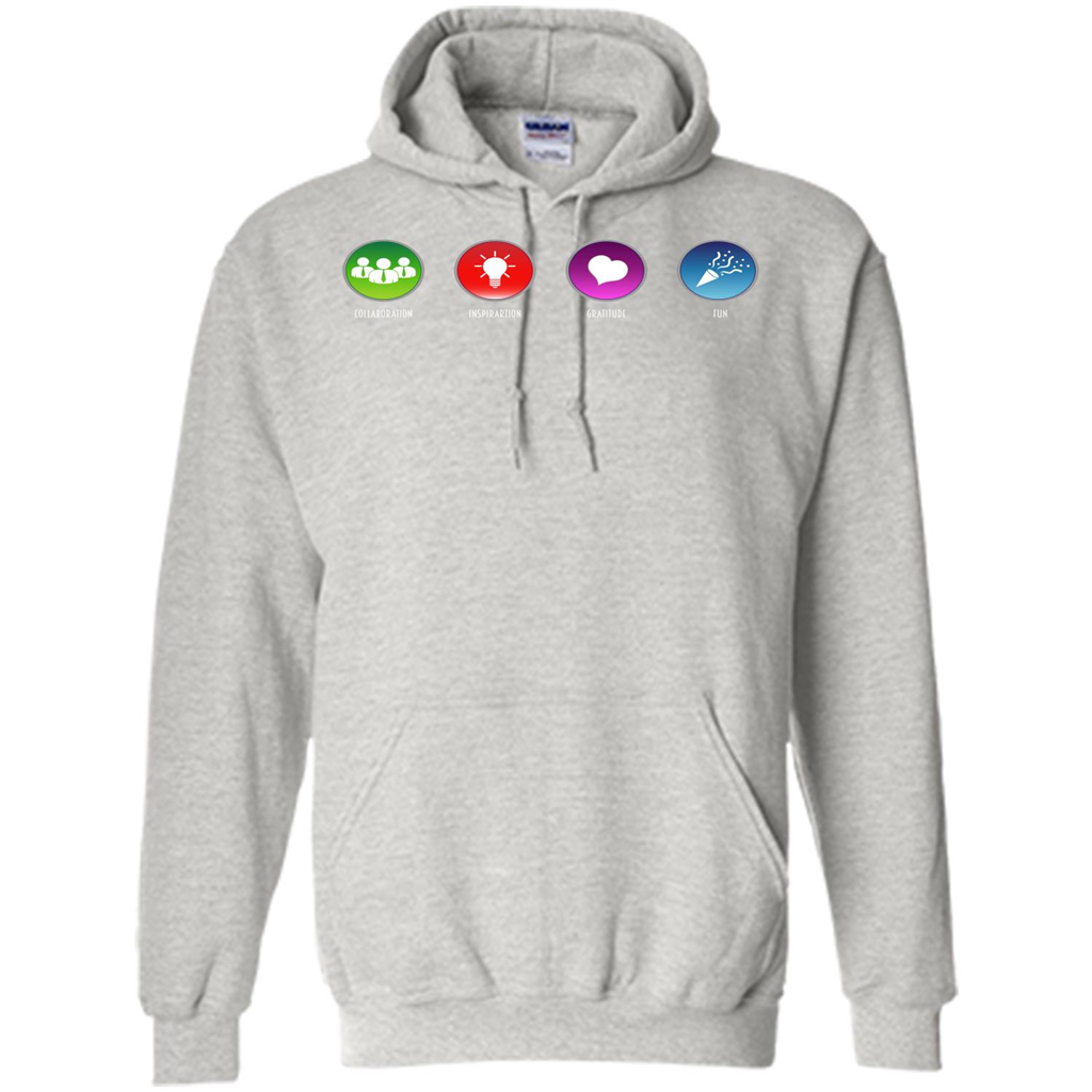 Values Icons T-shirt Ash