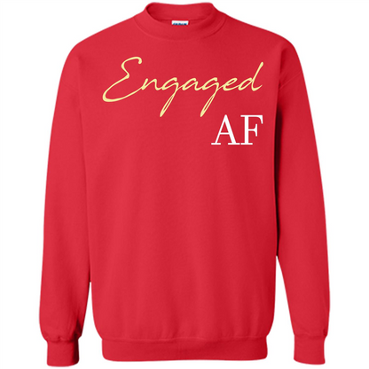 Engaged AF T-shirt Red