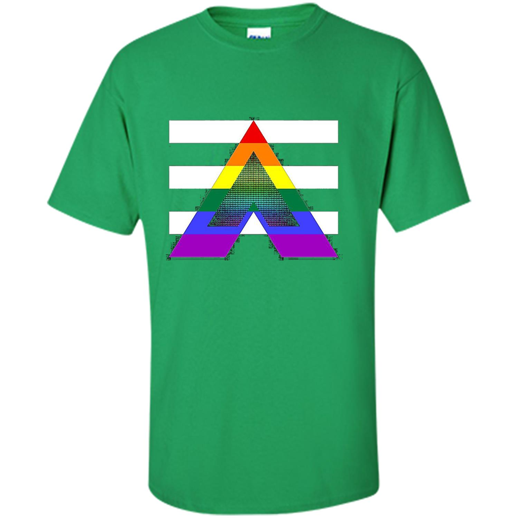 LGBT Pride Straight Ally Pride Flag T-Shirt Irish Green