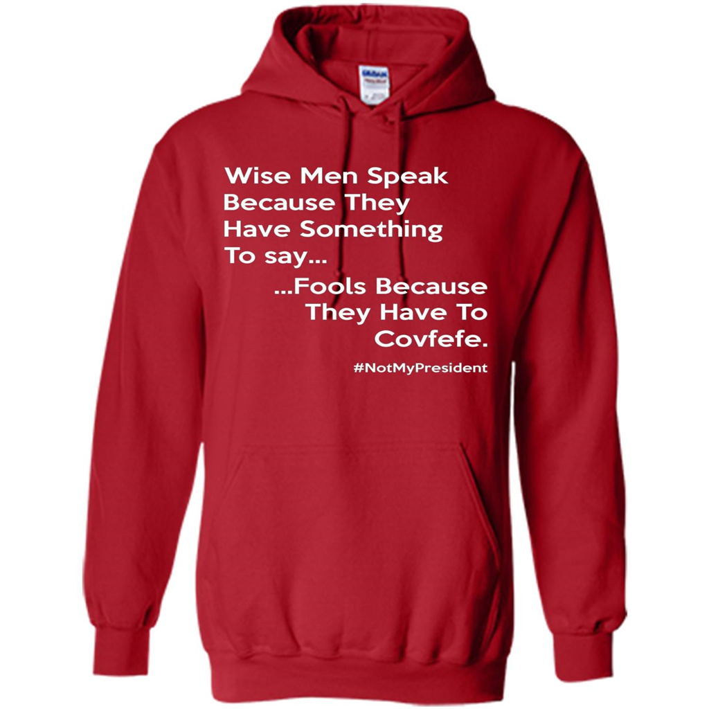 American T-shirt Wise Speak Because They Have Something To Say Red
