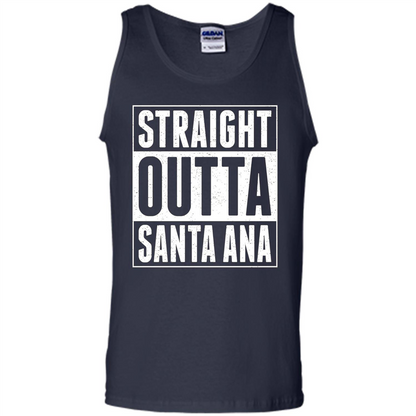 Straight Outta Santa Ana T-shirt Navy
