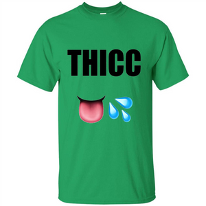 THICC Funny Gym Squat T-shirt